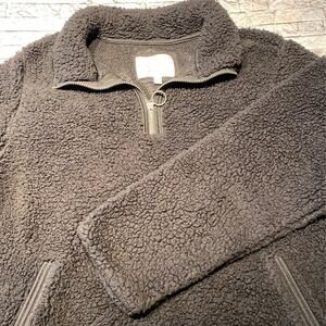 Ladies XXL Cozy Sherpa Pullover